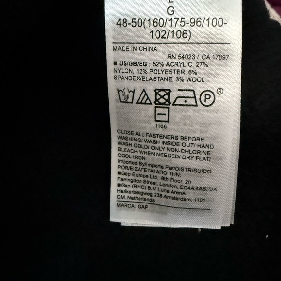 GAP Maternity Black Cowl Neck Sweater Size Large - Picture 6 of 7